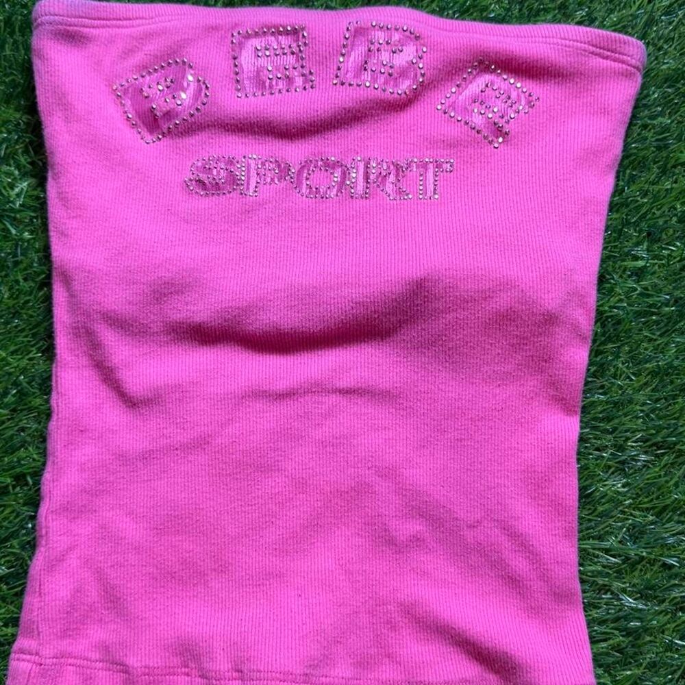 Bebe Women's Pink Crop-top
